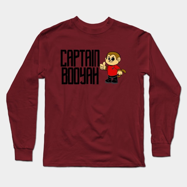 Captain Booyah 2 Long Sleeve T-Shirt by GeekandMonkey